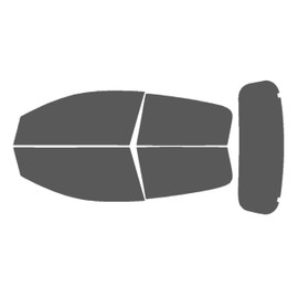 AUTOTEK Precut All Sides Windows Tint Film Cars Sun Blocking Protection Privacy Anti Shatter Glass Film Any Tint Shade kit for Mitsubishi Mirage Hatch 2014-2022