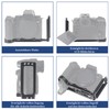 FOTGA Vertical Quick Release Plate L Bracket for Panasonic Lumix