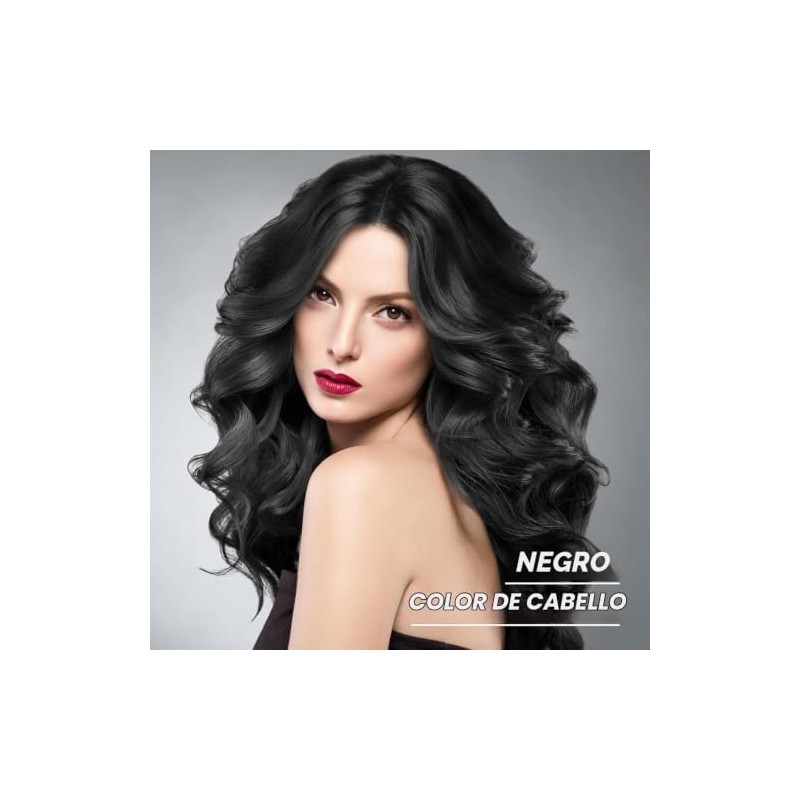 YOURTONE Tinte para El Cabello Negro Natural Champú Instantáneo y