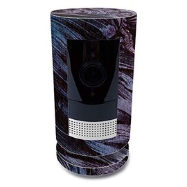 MightySkins Skin for Ring Stick Up Cam Battery - Angry Ripple | Protective, Durable, and Unique Vinyl Decal wrap cover | Easy To Apply, Remove, and Change Styles | Made in the USA, Model Number: RISTCAB-Angry Ripple