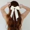 TseenYi Large Hair Bow Clips Long Bow Tail Satin Hair