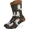 Good Luck Sock Men's Beagle Dog Socks, Adult, Shoe Size