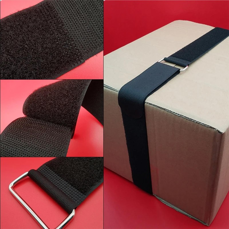 4-Pack Adjustable Ladder Strap – Heavy Duty Hook & Loop
