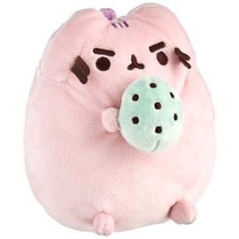 GUND Pusheenosaurus Standing with Egg, Cotton Candy, 6 in