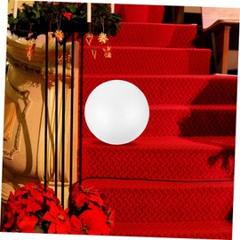 NUOBESTY 20cm White Foam Ball for Crafts Ball Sphere White Modelling Round Smooth Balls for Holiday Crafts Making and School Projects