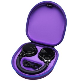 LTGEM Case Compatible with Silensys E7 / MOVSSOU E7 Active Noise Cancelling Headphones, Purple
