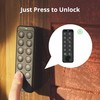 SwitchBot WiFi Smart Lock with Keypad Touch, Fingerprint Keyless Entry