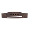 Guitar Bridge + Guitar Saddle Nut, Adjustable Wood 6 String