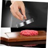 Sosoport Stainless Steel Burger Press Mold Round Patty Maker for