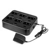 Retevis RT21 Six-Way Multi Unit Rapid Gang Charger Compatible with