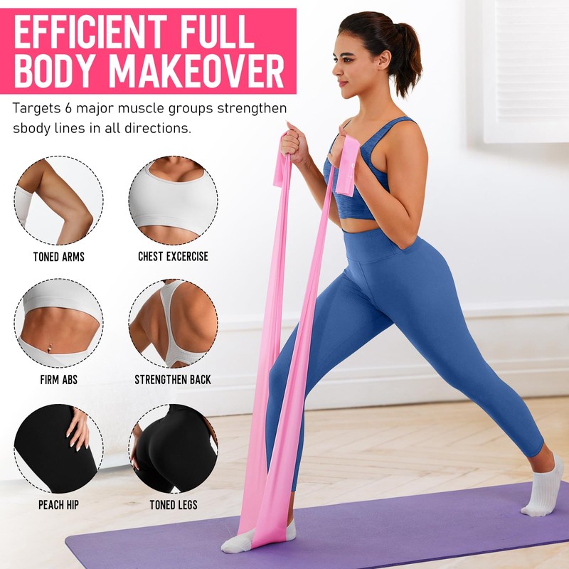 WALITO Resistance Bands for Working Out, Exercise Bands for Women