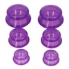 6pcs Silicone Cupping Set High Transparency Wet Absorption Negative Pressure