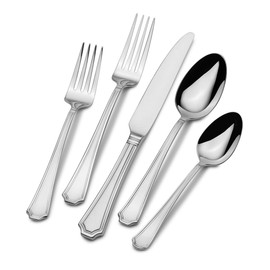 Pfaltzgraff Carleigh 20-Piece Stainless Steel Flatware Set, Service for 4