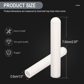 Thermocouple Cover Compatible with QuadraFire Pellet Stove Replacement Parts Quadrafire Classic Bay 1200,1000,1200i, Thermocoup​le Ceramic Tube