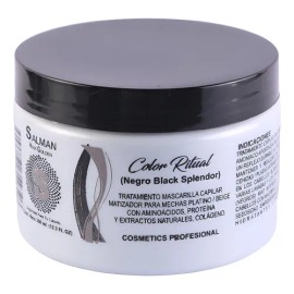 Mascarilla Matizadora Negra Black Para Cabello Tono Plata