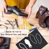 Shoe Rubber Sole Sheet, 1.2MM Thick Shoe Sole Repair Rubber,