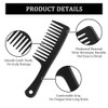 Henyall Wide Tooth Comb, Hairdressing Combs-Smooth, Sturdy, and Anti-Static,Curl Comb
