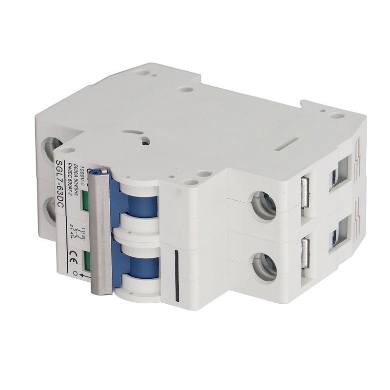 DC Miniature Circuit Breaker Pa66 Quick Response Arc Extinguishing PV
