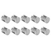 10Pcs Cross Cable Clamps 316 Stainless Steel Railing Wire Rope