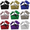 Italian Satin Cummerbund Set: Includes Bow Tie and Handkerchief (Red)