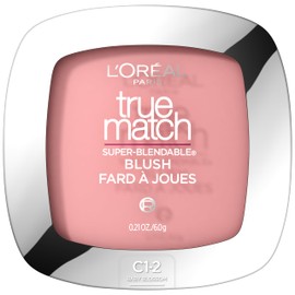 L'Oreal Paris True Match Super-Blendable Powder Blush, Baby Blossom C1-2, 0.21 Oz (Packaging May Vary)