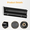 2 PCS Car Roof Gutter for 2018-2025 Jeep Wrangler JL