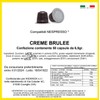 50 Capsules Nespresso Coffee Compatible Creme Brulee Kickkick