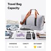 YOETEY Carry-on Suitcase, Backpacks, gray