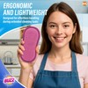 2pk Buzz Cleaning Pad, Dual Sided Scouring Pads Non Scratch