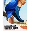 Compression Crew Running Socks: Athletic Socks for Men Women with