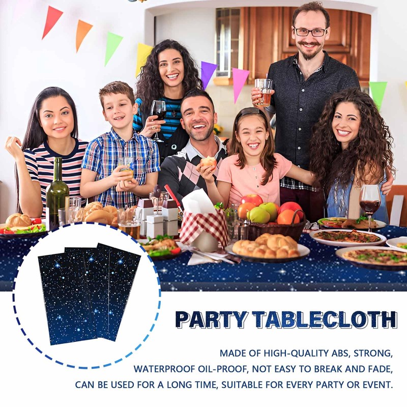 Pack of 3 Birthday Tablecloths, Party Tablecloths, Birthday Tablecloths, 137