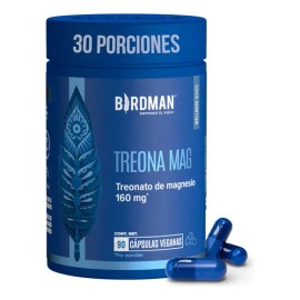 Birdman Treonato de Magnesio 160 mg  Sin Aditivos  90 Cápsulas                                                                                        