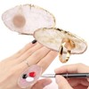 Makeup Nail Art Mixing Mini Palette Finger Ring Palette (10829914A) / 메이크업 네일아트 믹싱 미니 파레트 손가락 링팔레트 (10829914A)