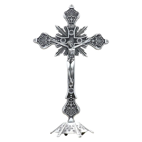 F Fityle Jesus Crucifix Table Cross Figurine Jesus on The