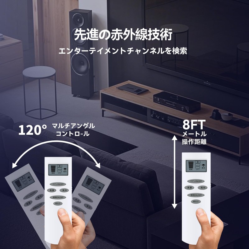 Ceiling Fan Remote Control NRL-101FN for ODELIC Ac Motor Fan