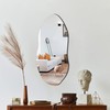 Delma Irregular Wall Mirror for Wall, Entryway, Bedroom, Asymmetrical Mirror