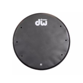 DW Black Suede Resonant Bass Drum Head 22" Limited Edition