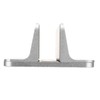 Vertical Laptop Stand Grey Regulable Base 3D Curved Appearance Bottom