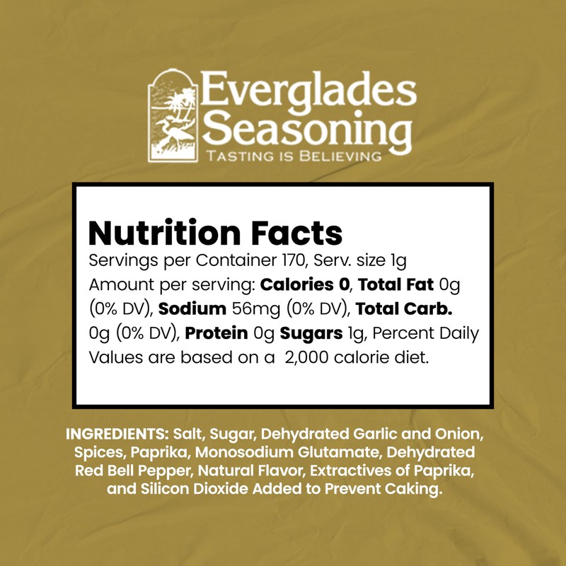 Everglades Rub Seasoning - Sweet & Spicy Blend for Pork,