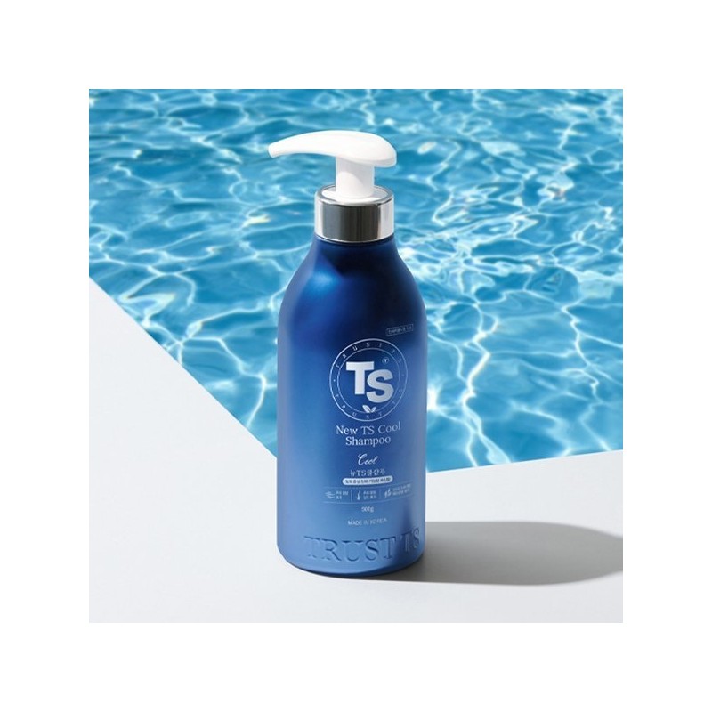 (TS Trillion) New TS Cool Shampoo 500g 2 packs /