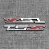 2Pcs Z51 Emblems Car Badge 3D Nameplate Letter Compatible with