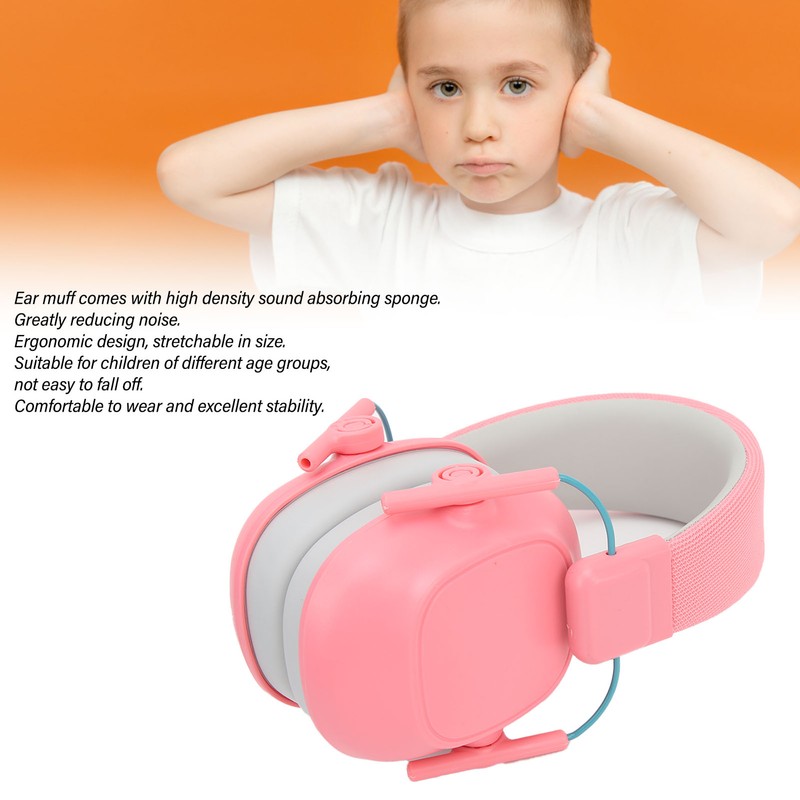 Kids Hearing Protection Ear Muffs Sleep Study Noise Reduction Cancelling