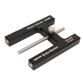 Brake Booster Adjustment Tool, Adjustable Brake Booster Push Rod Adjustment Tool Aluminium Alloy Master Cylinder Push Rod for Brake Booster with Adjustable Pin