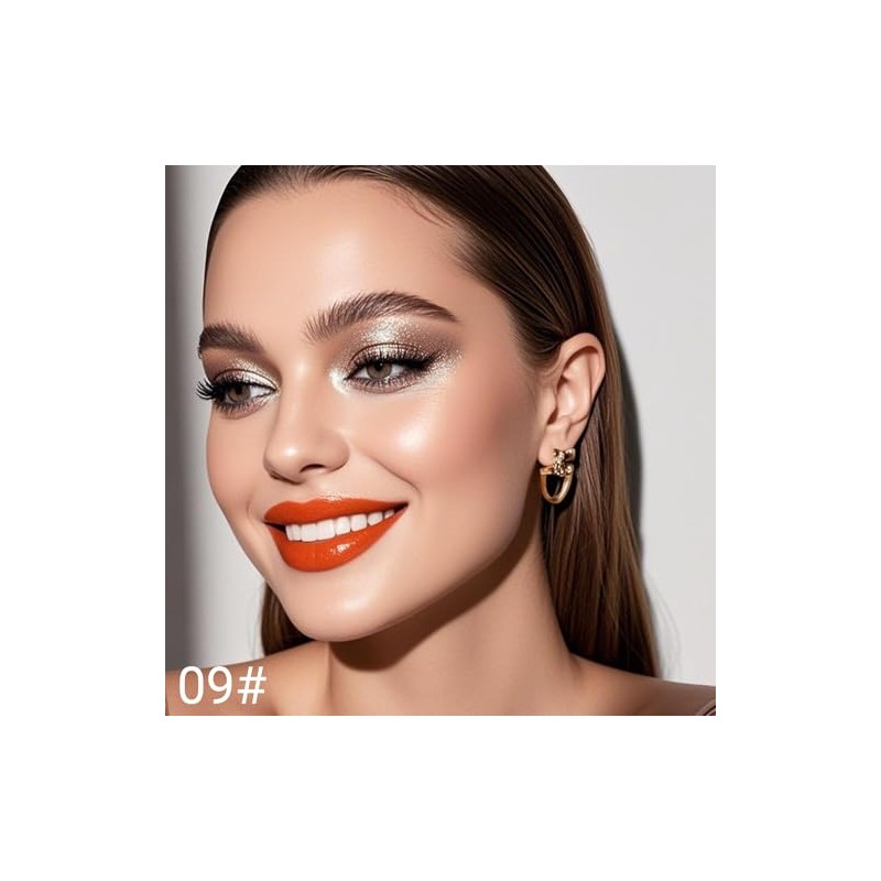 Erinde Glitter Eyeshadow Stick Waterproof, Cream Eyeshadow Pencil,#09 | Highly