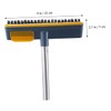 OATIPHO Telescopic Handle Scrape Brush with Stiff Bristles for Bathroom