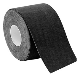 Kinesiology Tape, 5M Roll Elastic Muscle Support Tape, Improve Blood Circulation, Waterproof and Latex Free for Ankle Elbow Wrist Knee Joint Muscle Support (Black)