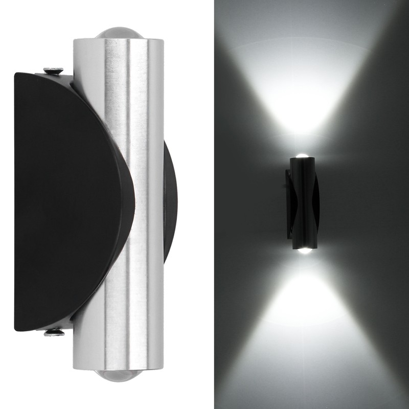 2W Indoor DoubleHeaded LED Wall Lamp Lights for Home Bar