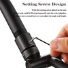 Oil Rubbed Bronze Shower Arm Extension - 13'' Height &