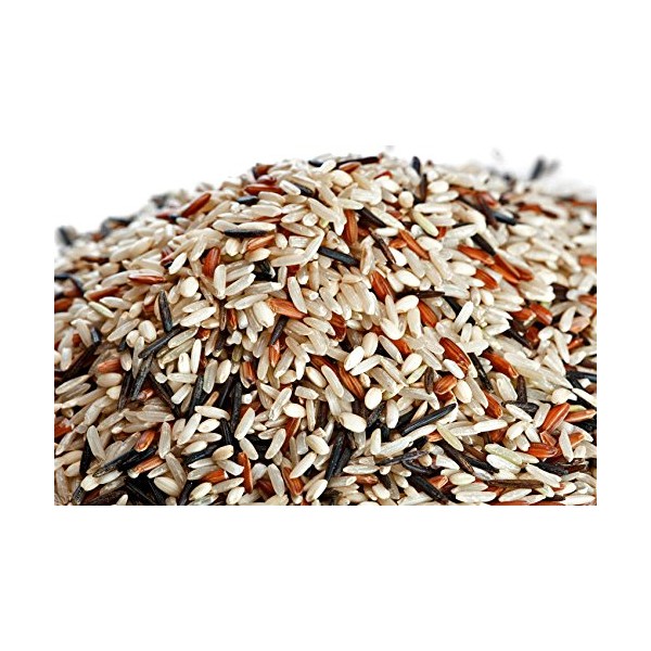 Wild-Rice-Gourmet-Blend-Black-Brown-and-Red-GMO-free-Premium-Quality (1 LB)