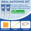Tile Grout Repair Kit, 2 Pack Fast Drying Grout Filler